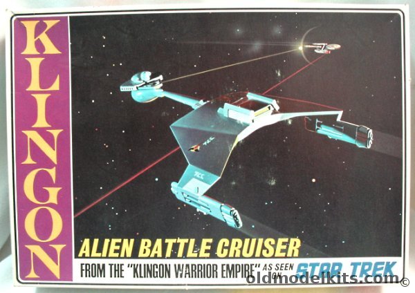 AMT 1/635 Klingon Battle Cruiser Star Trek - (TV Series), S952-250 plastic model kit
